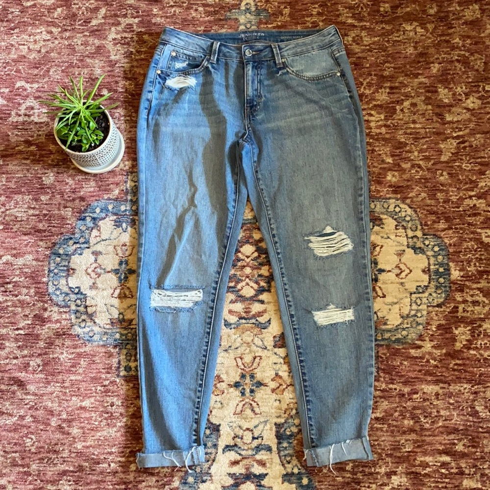 Jennifer Lopez Skinny Ankle size 8